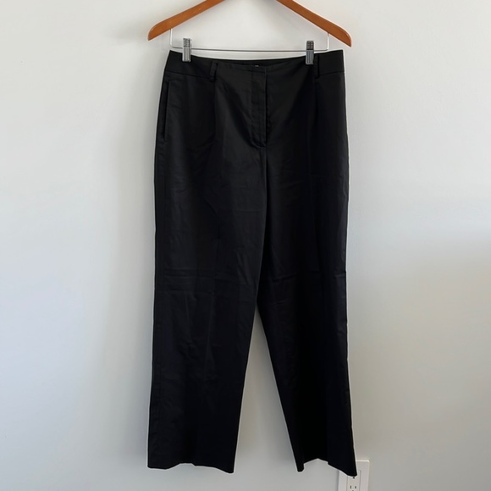 Talbot wide leg trousers work pants cotton and spandex
